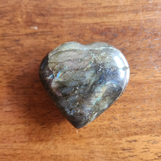 Labradorite Heart Palm