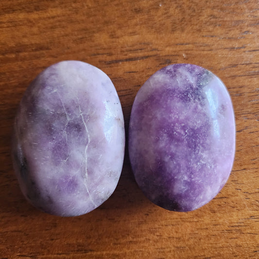 Lepidolite Palm