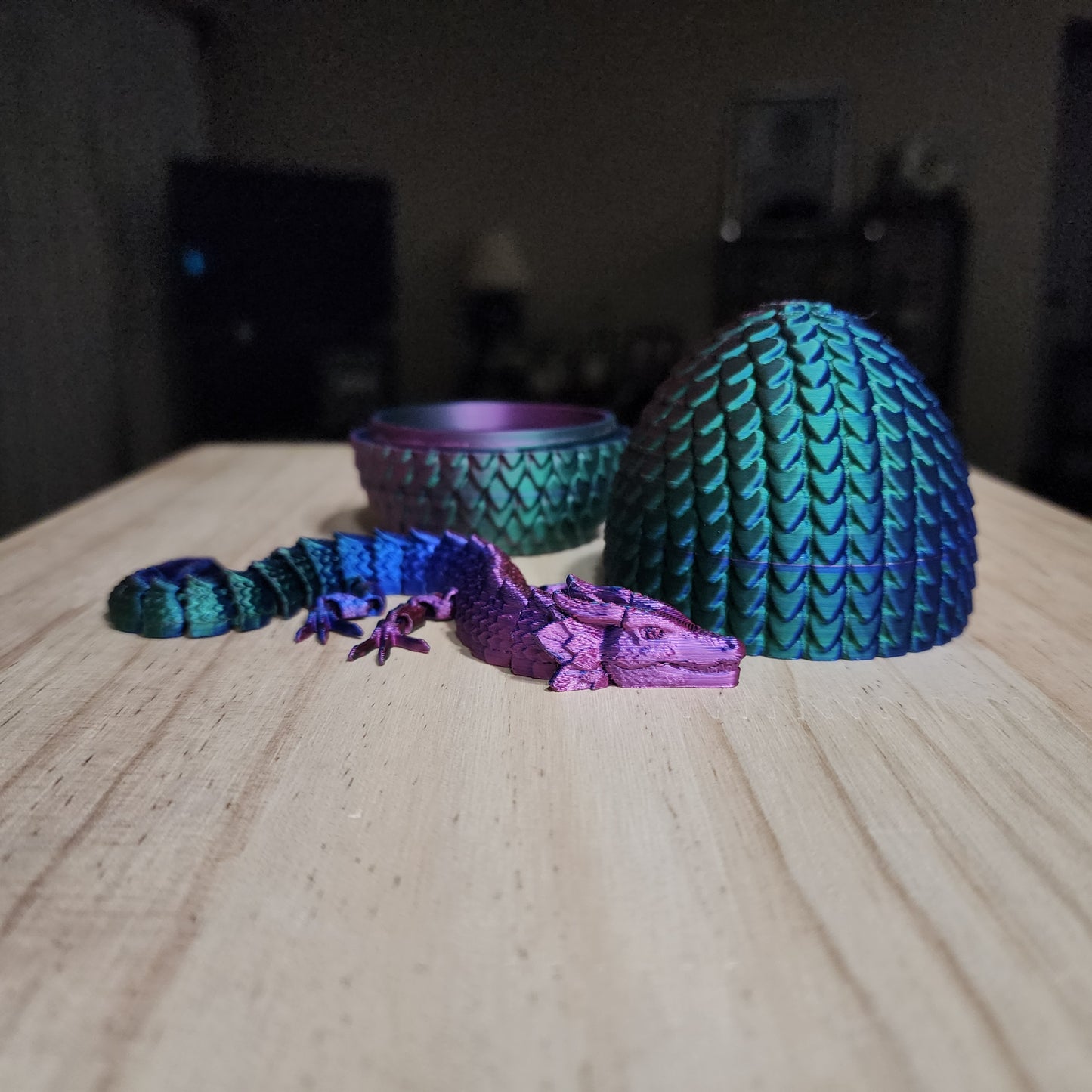 Mini Dragon and Crystal.