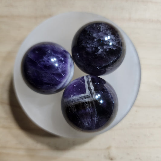 Amethyst Spheres