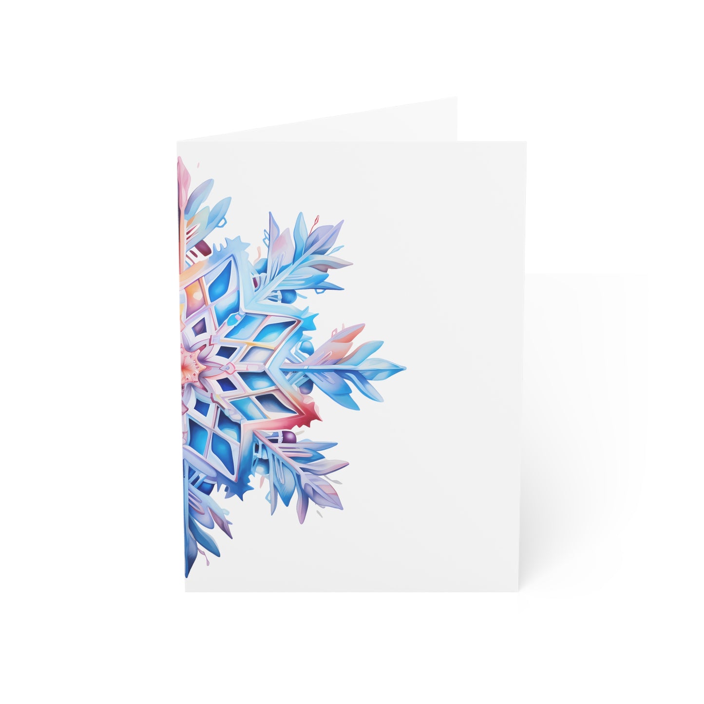 Snow Flake Holiday Cards