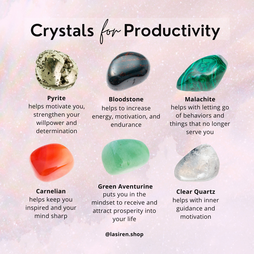 Crystals for Work