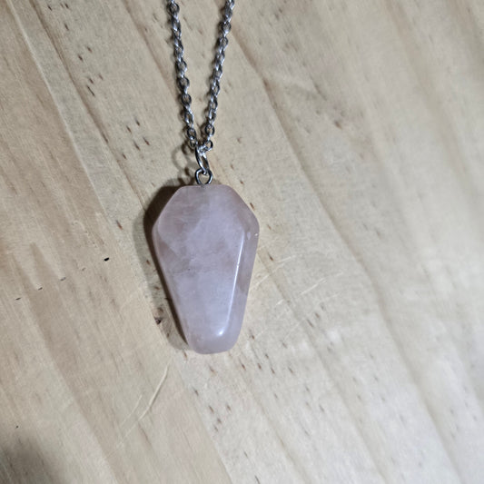 Rose Quartz Coffin