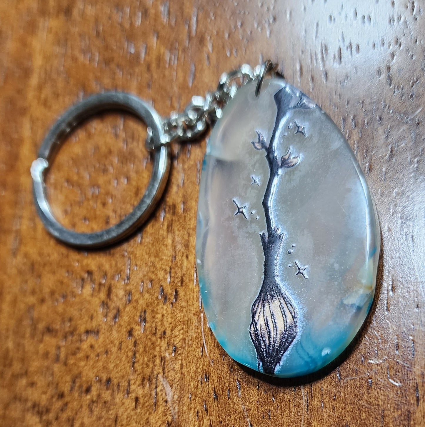 Agate Keychaine