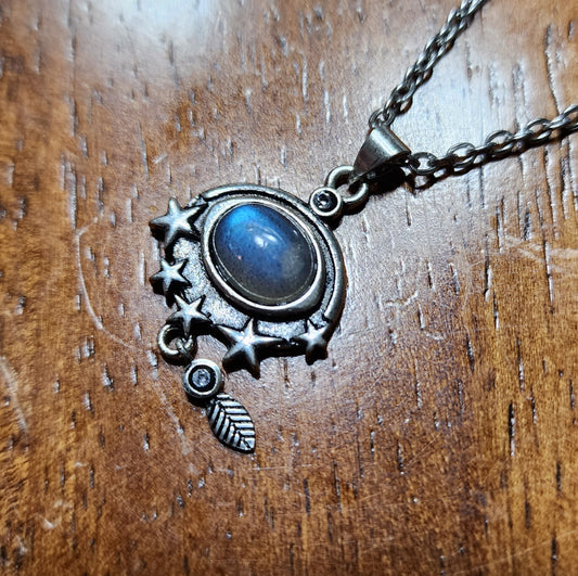 Blue Lab Necklace