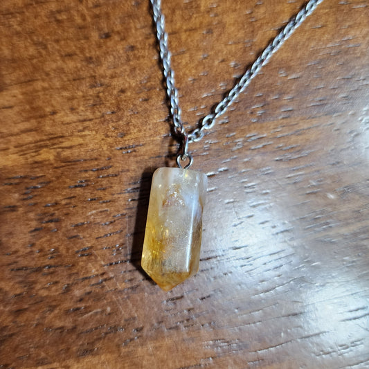 Citrine Mini Tower Necklace