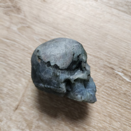 Labradorite Skull