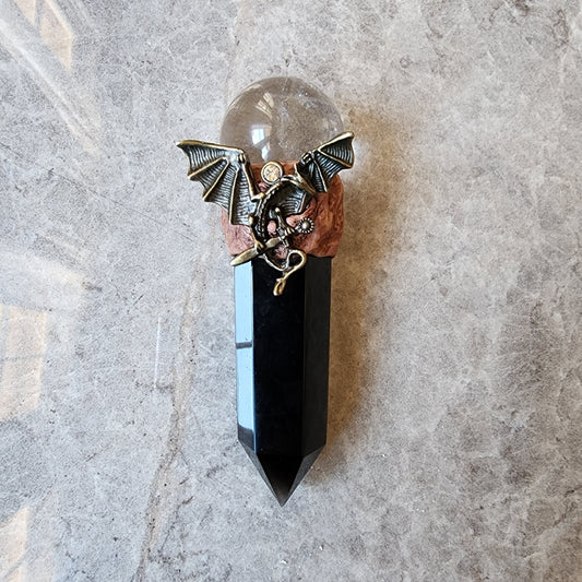 Obsidian Dragon Wand